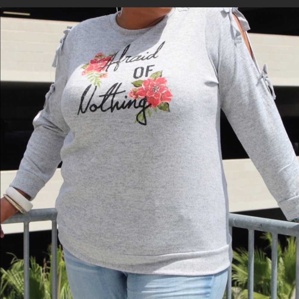 Afraid of nothing long sleeve